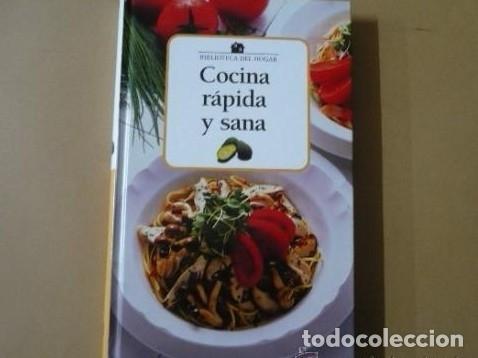 Libros: BIBLIOTECA DEL HOGAR - COCINA RAPIDA Y SANA TDK120 - - Foto 1