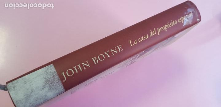 Libros: LIBRO-LA CASA DEL PROP&Oacute;SITO ESPECIAL-JOHN BOYNE-C&Iacute;RCULO DE LECTORES-2010-SOBRECUBIERTA - Foto 4