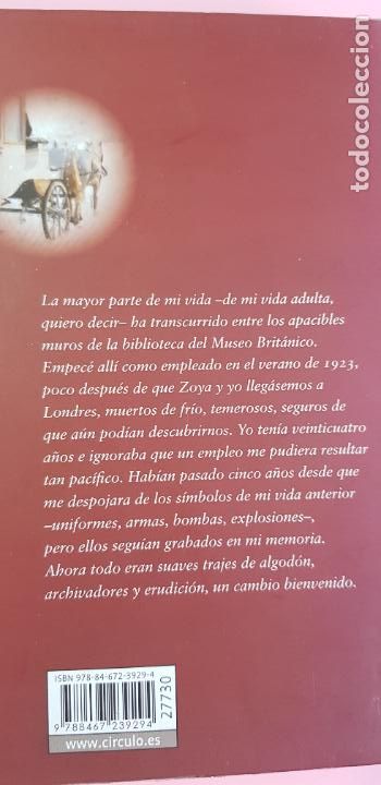 Libros: LIBRO-LA CASA DEL PROP&Oacute;SITO ESPECIAL-JOHN BOYNE-C&Iacute;RCULO DE LECTORES-2010-SOBRECUBIERTA - Foto 6