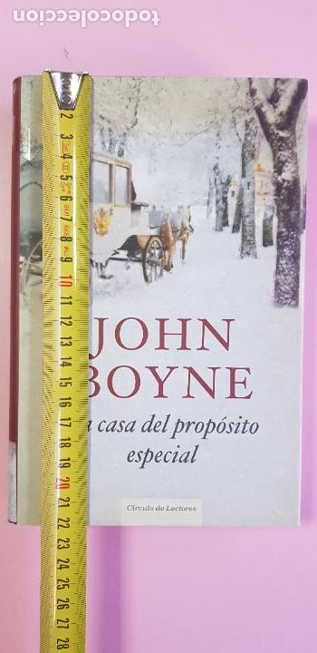 Libros: LIBRO-LA CASA DEL PROP&Oacute;SITO ESPECIAL-JOHN BOYNE-C&Iacute;RCULO DE LECTORES-2010-SOBRECUBIERTA - Foto 12