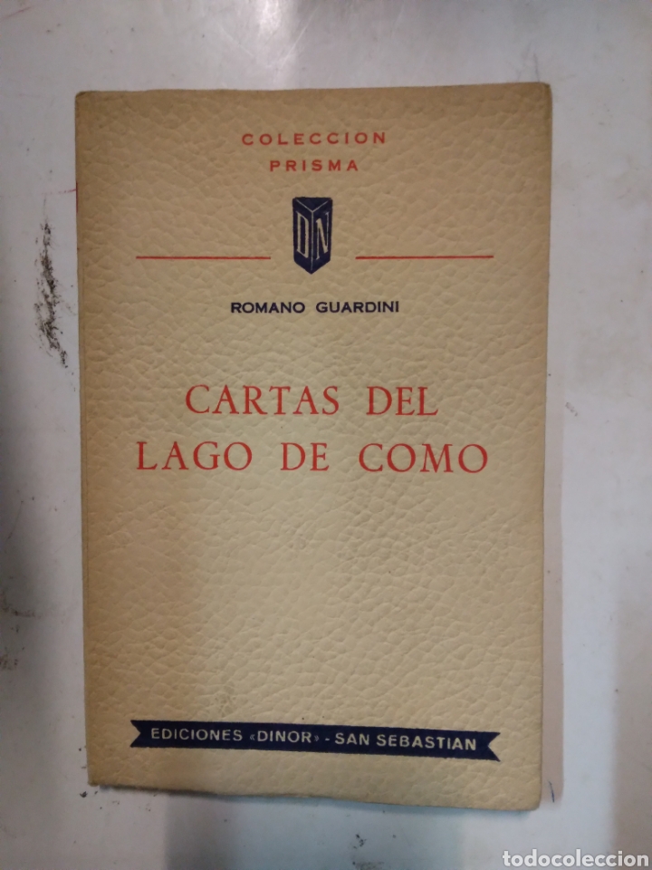 Libros: Romano Guardini, Cartas del lago de como, Ediciones Dinor - Foto 1