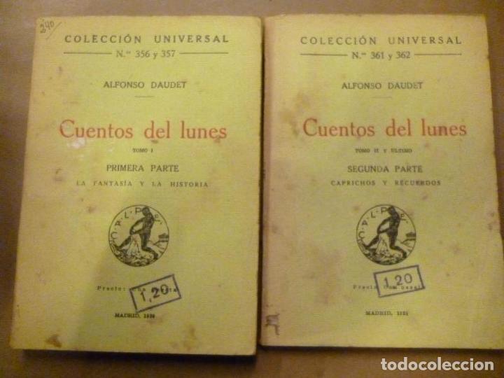 Libros: Cuentos del Lunes. - Daudet, Alfonso. - Foto 1