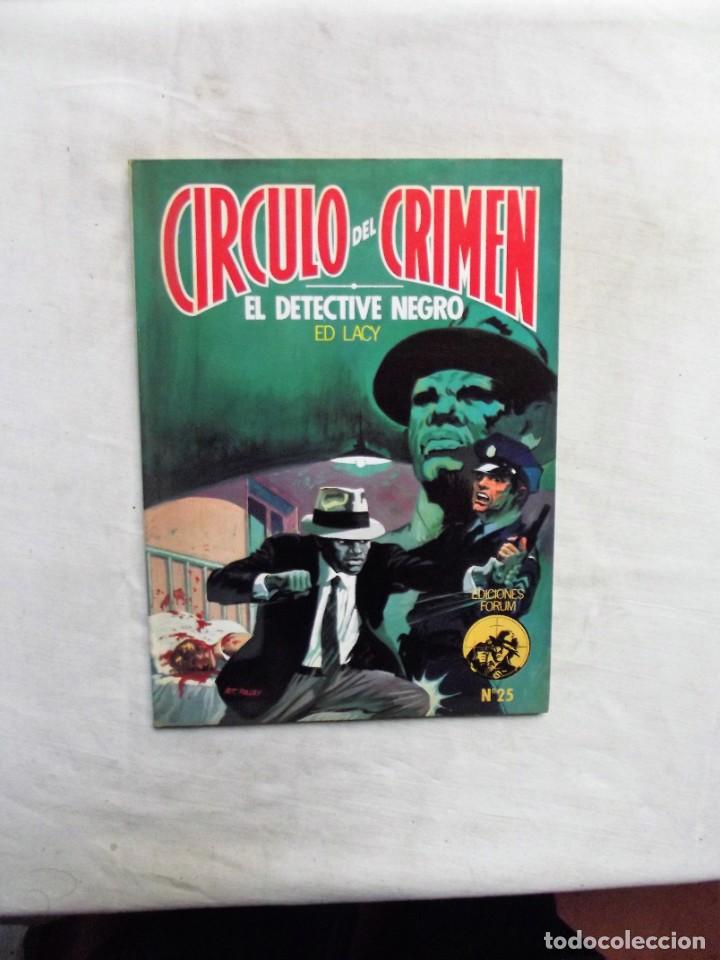 Libros: CIRCULO DEL CRIMEN N&ordm; 25 EL DETECTIVE NEGRO DE ED LACY - Foto 1