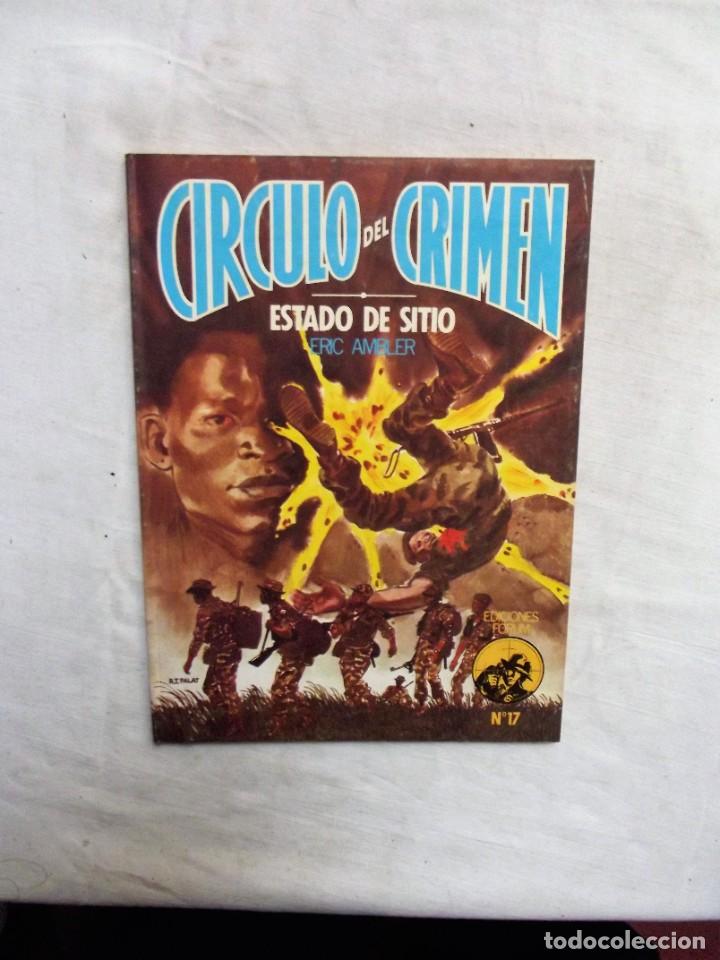 Libros: CIRCULO DEL CRIMEN N&ordm; 17 ESTADO DE SITIO DE ERIC AMBLER - Foto 1