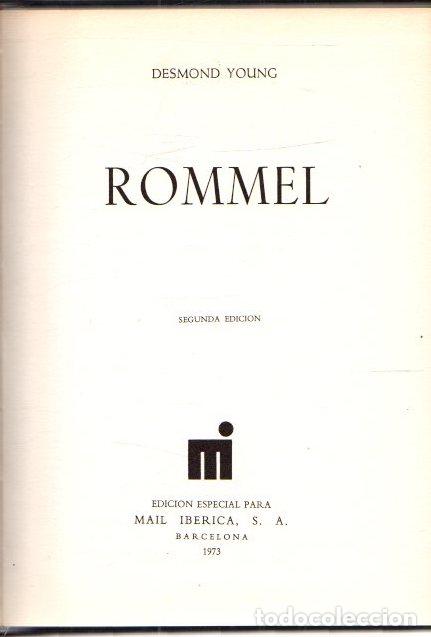 Libros: Rommel - Young, Desmond - Foto 1