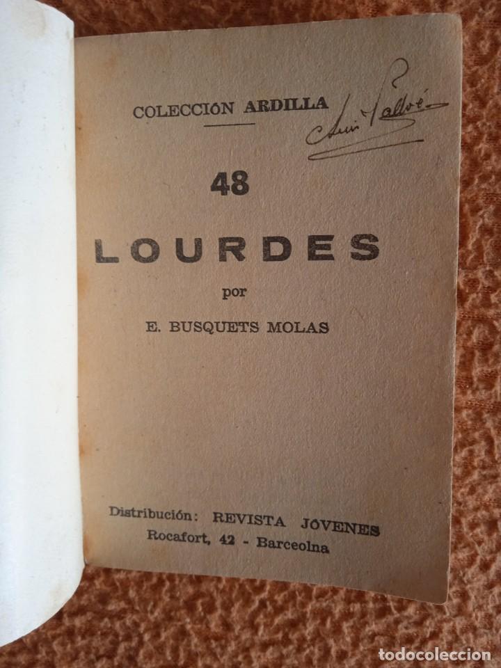 Libros: LOURDES. BUSQUETS MOLAS, E.. COLECCI&Oacute;N ARDILLA N&ordm; 48 - Foto 2