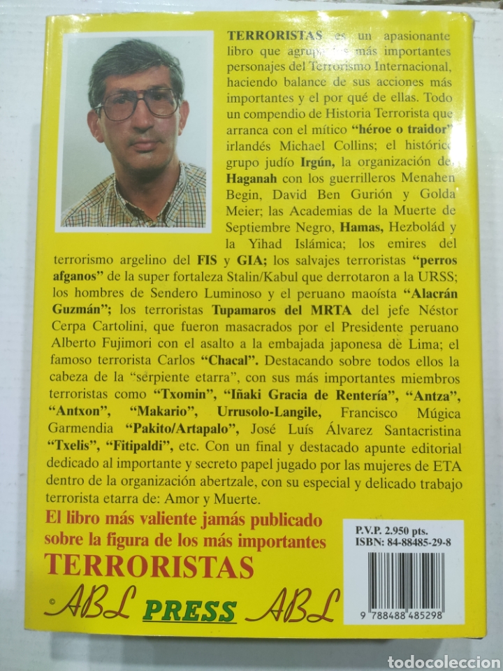 Libros: Terroristas. &Aacute;lvaro Baeza - Foto 2