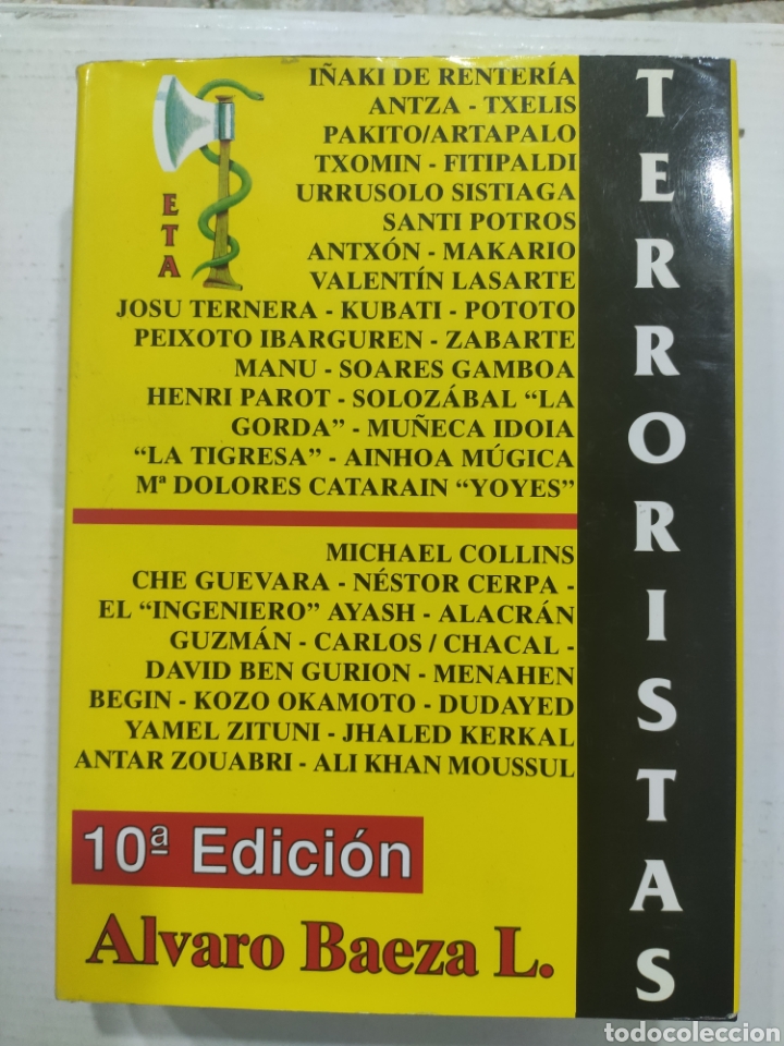 Libros: Terroristas. &Aacute;lvaro Baeza - Foto 1