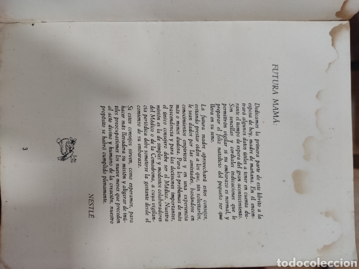 Libros: A la madre ( editado Nestl&eacute; 1957 ) - Foto 4
