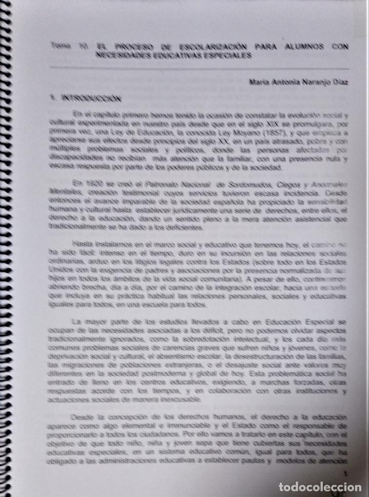 Libros: BASES PSICOL&Oacute;GICAS DE LA EDUCACI&Oacute;N ESPECIAL - U.A.L. - Foto 6