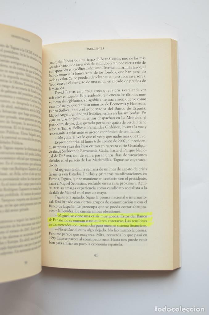 Libros: Indecentes. Cr&oacute;nica de un atraco perfecto - EKAIZER, Ernesto - Foto 3