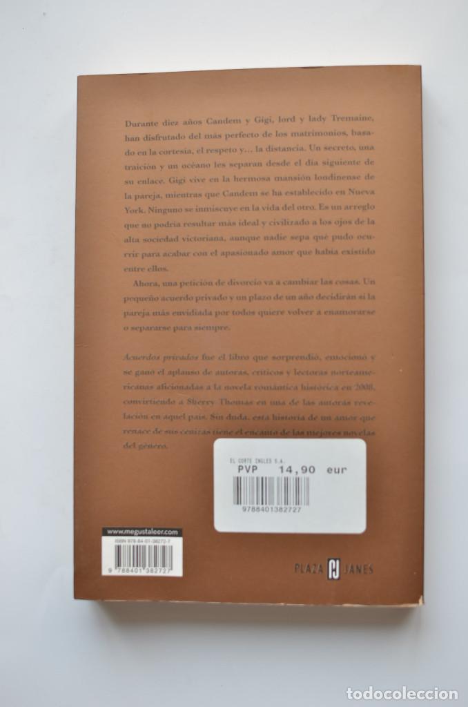 Libros: Acuerdos privados - THOMAS, Sherry - Foto 4