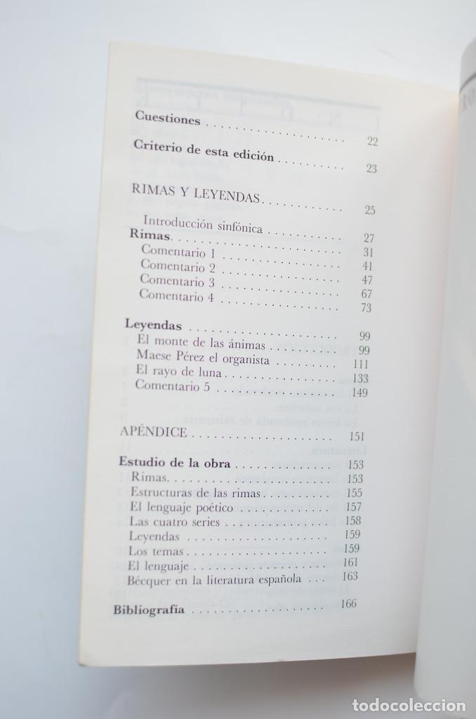 Libros: Rimas y Leyendas - BECQUER, Gustavo Adolfo - Foto 4