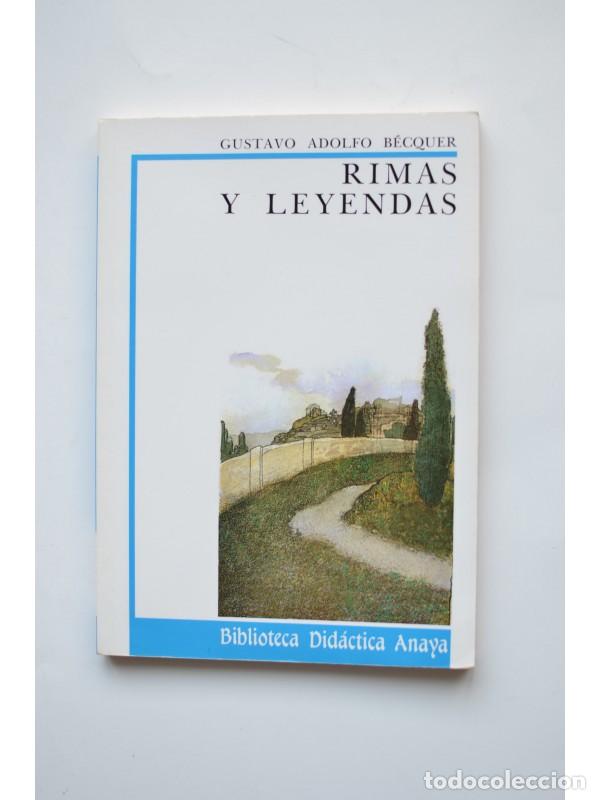 Libros: Rimas y Leyendas - BECQUER, Gustavo Adolfo - Foto 1