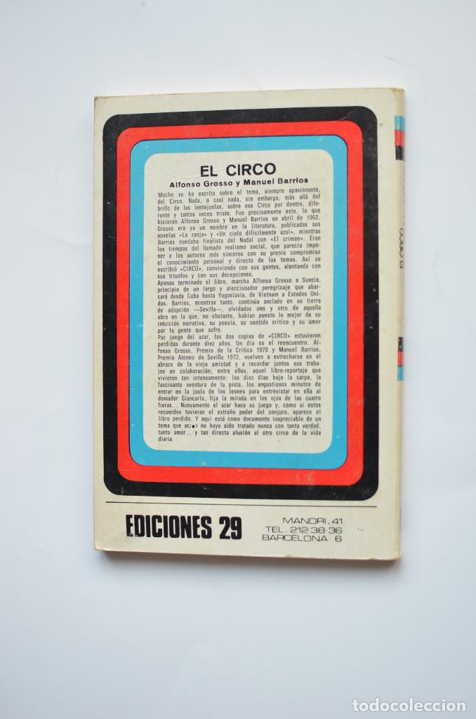 Libros: Circo - GROSSO, Alfondo y BARRIOS, Manuel - Foto 4