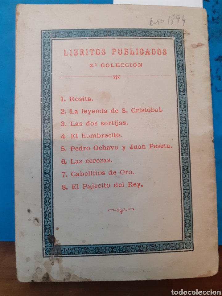Libros: EL PAJECITO DEL REY - MIRTO - Foto 2