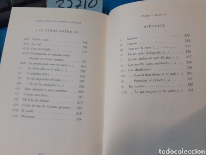 Libros: VIAJES Y SUE&Ntilde;OS - JIMENEZ,Juan Ram&oacute;n - Foto 6