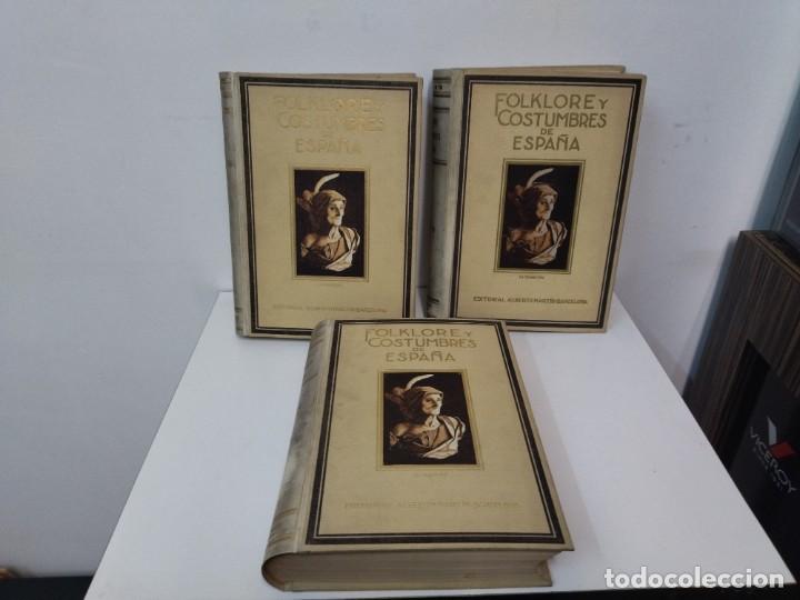 Libros: Folklore y costumbres de Espa&ntilde;a - Foto 2