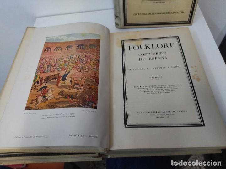 Libros: Folklore y costumbres de Espa&ntilde;a - Foto 3