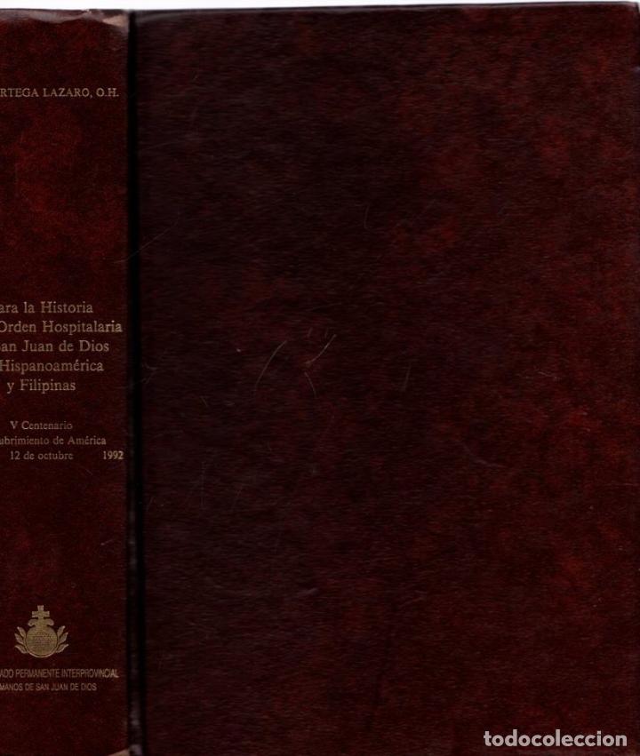 Livros em segunda m&atilde;o: Historia Orden Hospitalaria de San Juan de Dios en Hispanoam&eacute;rica.. - Ortega L&aacute;zaro, Luis