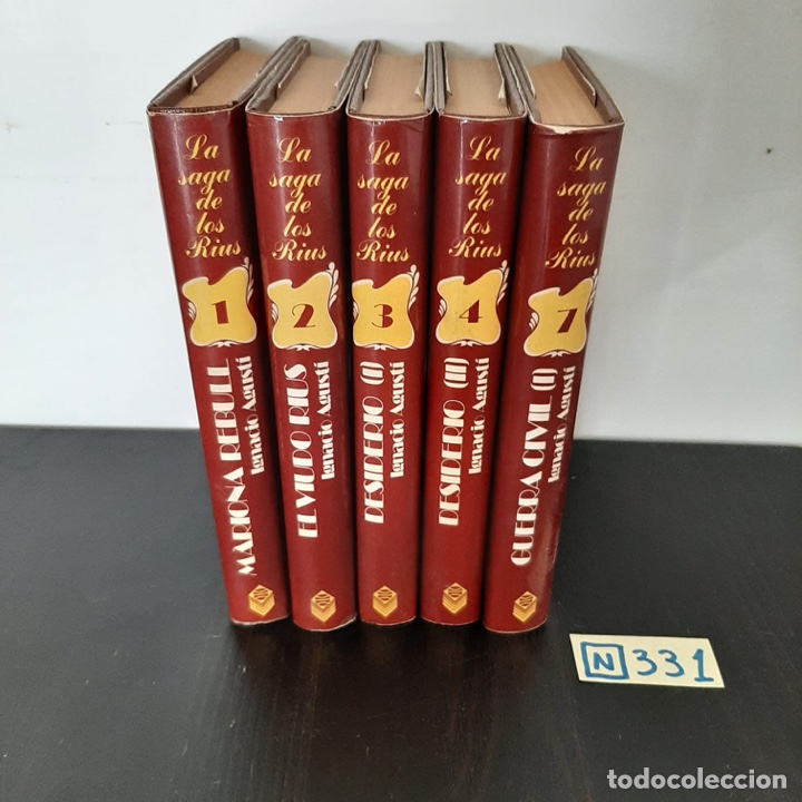 Libros: La saga de los rius - Foto 1