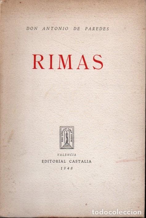Libros: RIMAS. (C&Oacute;RDOBA, 1622). - PAREDES, D. Antonio de. - Foto 1