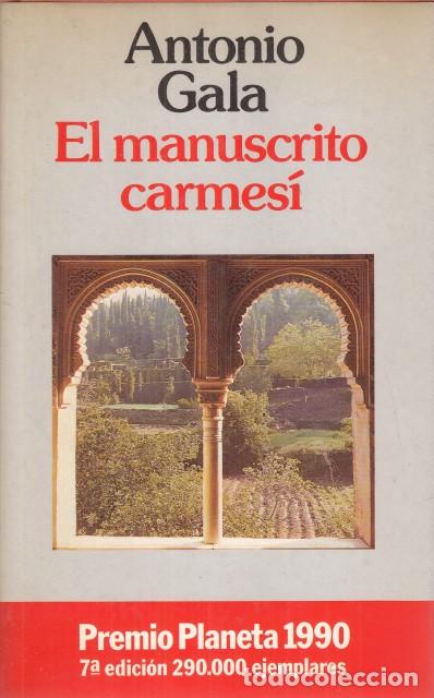 Libros: EL MANUSCRITO CARMESI - GALA, ANTONIO - Foto 1