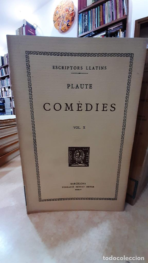 Libros: COM&Egrave;DIES. 12 VOLS. Text i traducci&oacute;. - PLAUTE - Foto 1
