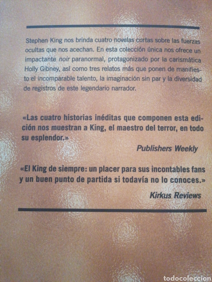 Libros: LA SANGRE MANDA - Stephen King - Foto 4