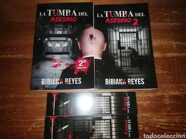 Libri di seconda mano: LA TUMBA DEL ASESINO 1 y 2 - Bibiana Reyes - Dedicados y firmados los dos