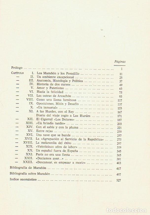Libros: VIDA DE GREGORIO MARA&Ntilde;&Oacute;N. - G&oacute;mez-Santos. Marino, - Foto 2