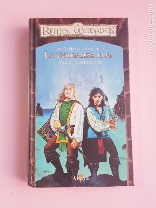 Libros: LIBRO-LA VENGANZA ELFA-REINOS OLVIDADOS-LOS ARPISTAS-VOL. 1-ELA&Iacute;NE CUNNINGHAM-ALTAYA-PRECINTADO