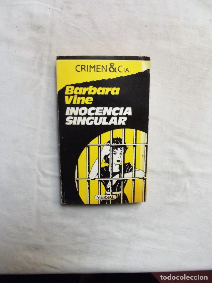 Libros: INOCENCIA SINGULAR DE BARBARA VINE - Foto 1