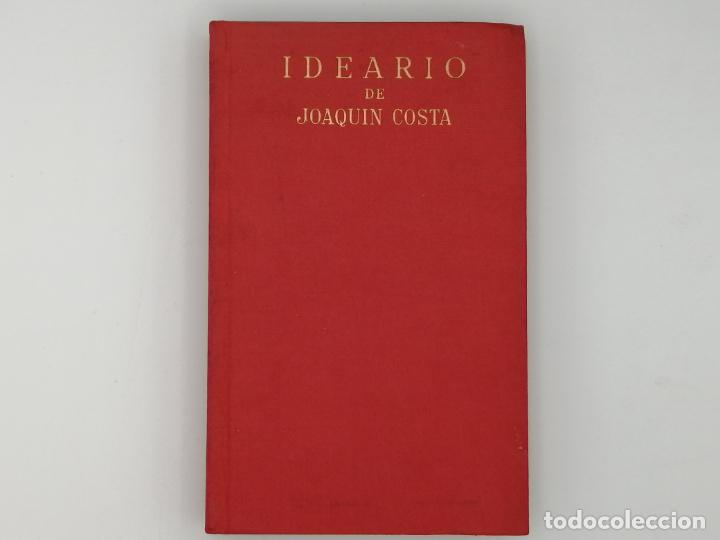 Libros: IDEARIO DE JOAQU&Iacute;N COSTA. - Foto 1