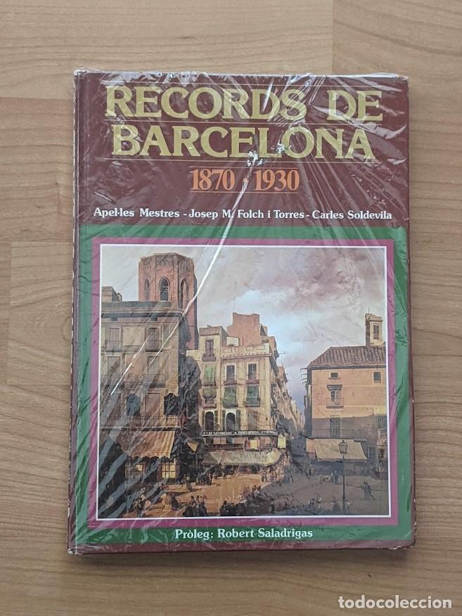 Libros: RECORDS DE BARCELONA 1870-1930 - Foto 1