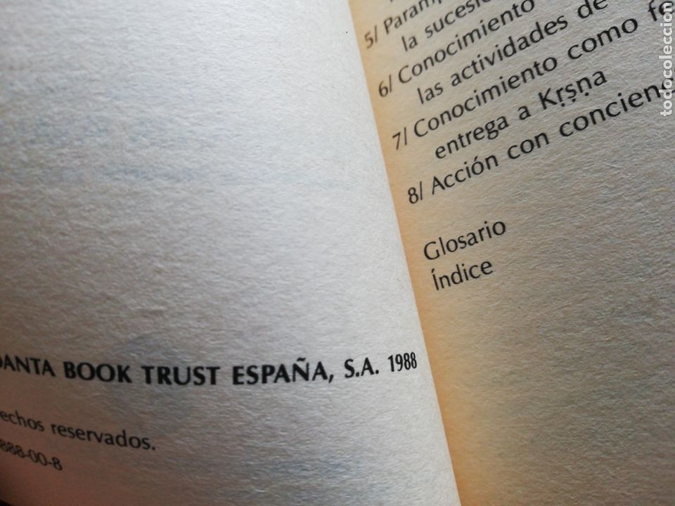 Libros: Libro EL REY DEL CONOCIMIENTO. Raja-vidya. 1988 - Foto 3