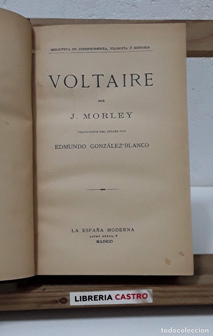 Libros: Voltaire - J. Morley - Foto 1