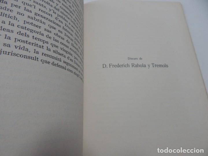 Libros: 1916 / Sessió necrológica dedicada a la memoria del Exm. Sr. Don Manuel Durán y Bas - Foto 8 - 311238758
