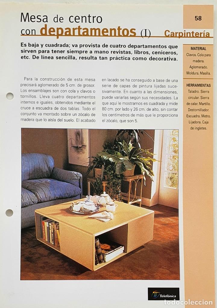 Libros: BRICOFICHAS. ABC 1998. FICHA N&ordm; 58. - Foto 1