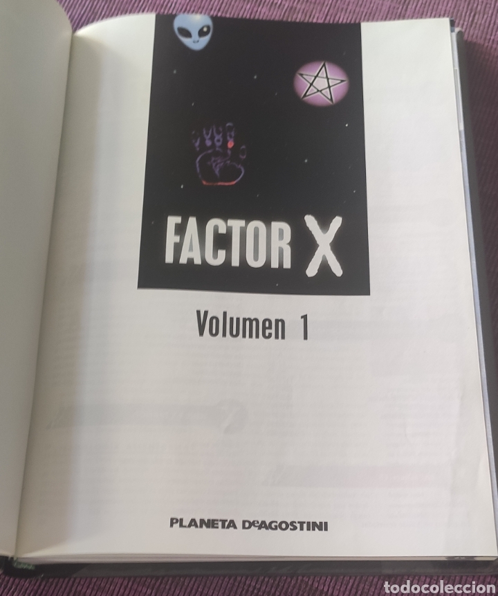 Libros: Factor X. Volumen 1. Planeta DeAgostini - Foto 3