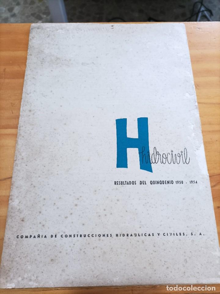 Livres: HIDROCIVIL.RESULRADOS DEL QUINQUENIO 1950-1954.