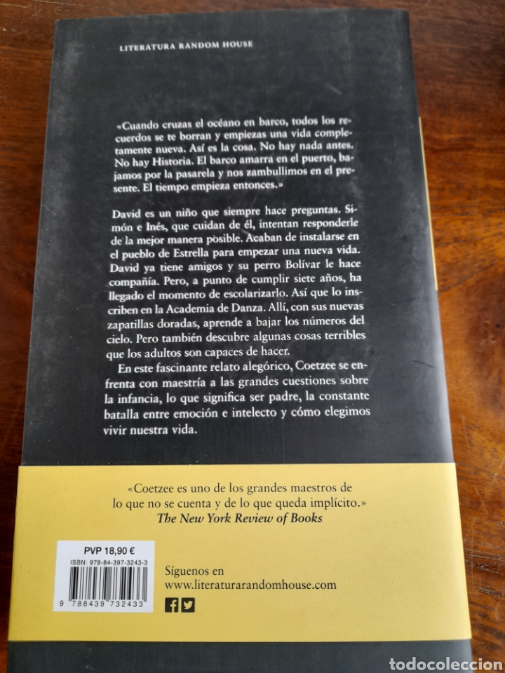 Libros: Lis d&iacute;as de Jes&uacute;s en la escuela. J M Coetzee - Foto 2