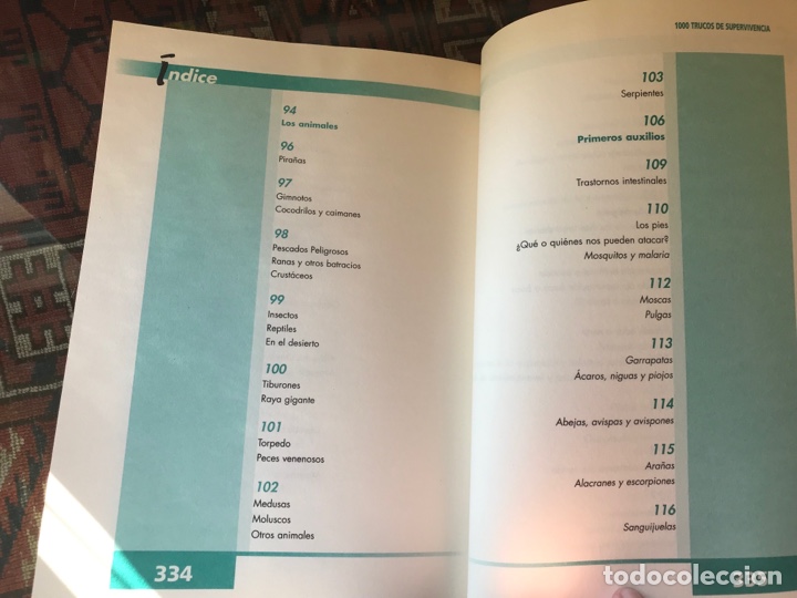 Libros: 1000 trucos de supervivencia. Servilibro - Foto 7