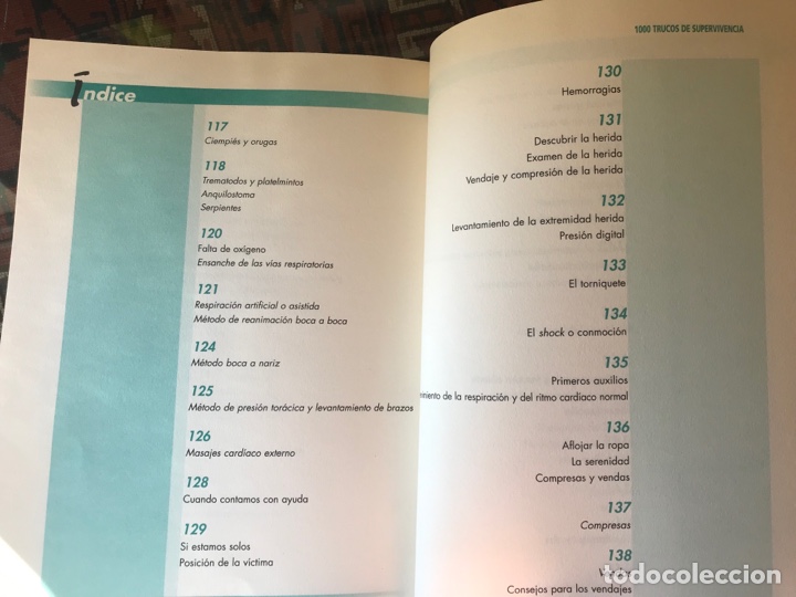 Libros: 1000 trucos de supervivencia. Servilibro - Foto 8