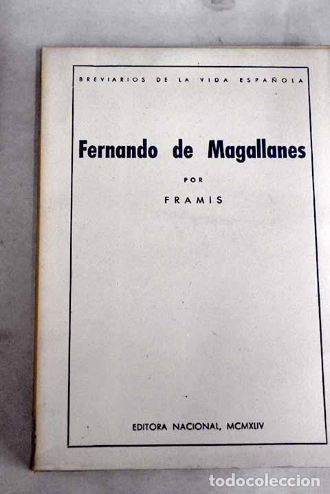 Libros: Fernando de Magallanes.- Maj&oacute; Framis, Ricardo - Foto 1