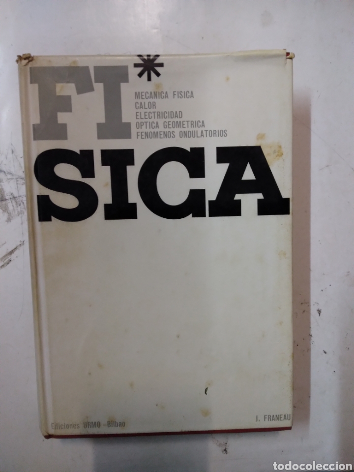 Libros: Fisica, J.Franeau, Ediciones Urmo,Bilbao - Foto 1