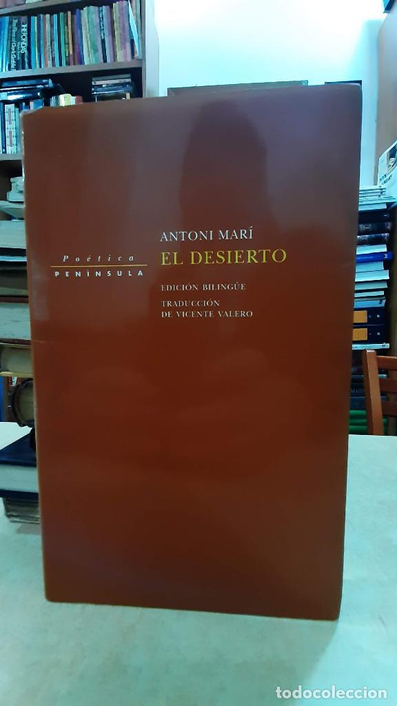Libros: EL DESIERTO. Edici&oacute;n biling&uuml;e. - MAR&Iacute;, ANTONI. - Foto 1