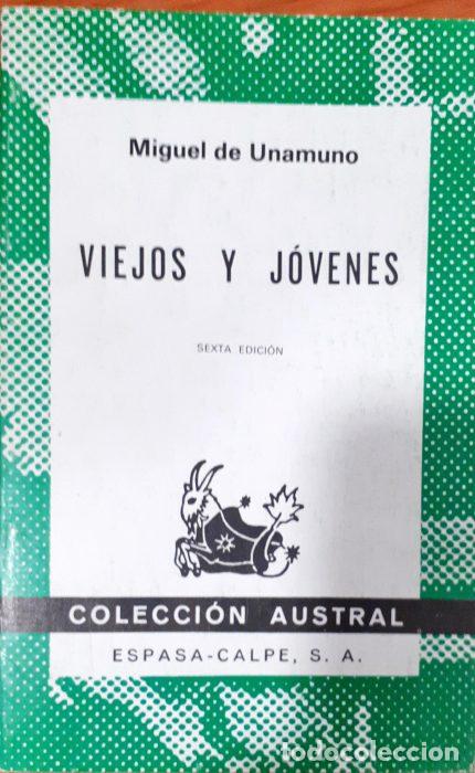 Libros: Viejos y j&oacute;venes - DE UNAMUNO, MIGUEL - Foto 1