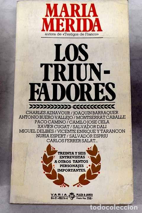 Libros: Los triunfadores.- M&eacute;rida, Mar&iacute;a - Foto 1