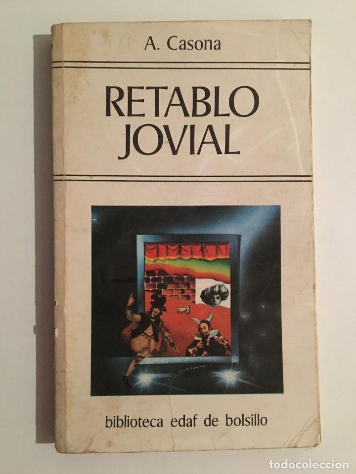 Libros: RETABLO JOVIAL - A. CASONA - Foto 1